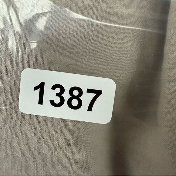 BCBGMaxazria women’s size medium wide leg linen blend drawstring pants  - Picture 7 of 7